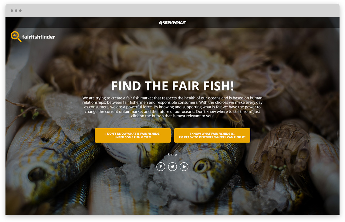 Greenpeace: Buscador de Peces Screenshot 1